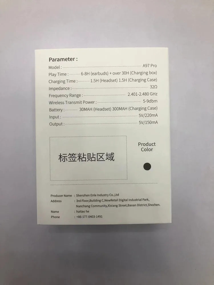 Wireless Earbuds, 2025 Bluetooth 5.4 Headphones in Ear with 4 ENC Noise Cancelling Mic, New Wireless Earphones HiFi Stereo Deep Bass 40H Playtime, LED, In-Ear Bluetooth Ear Buds IP7 Waterproof, USB-C
