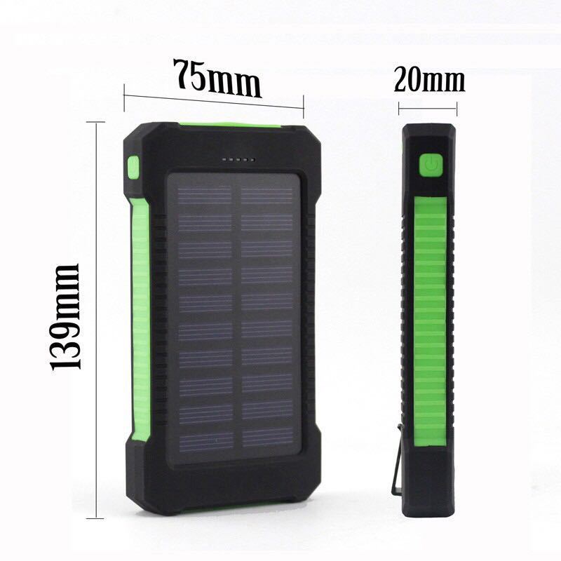 Ultra-Thin Waterproof Solar Power Bank