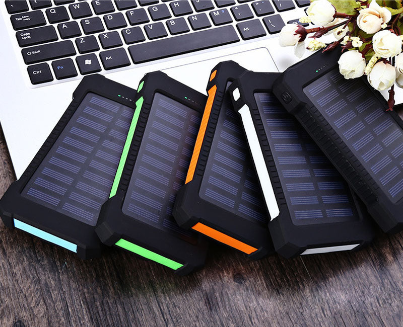 Ultra-Thin Waterproof Solar Power Bank