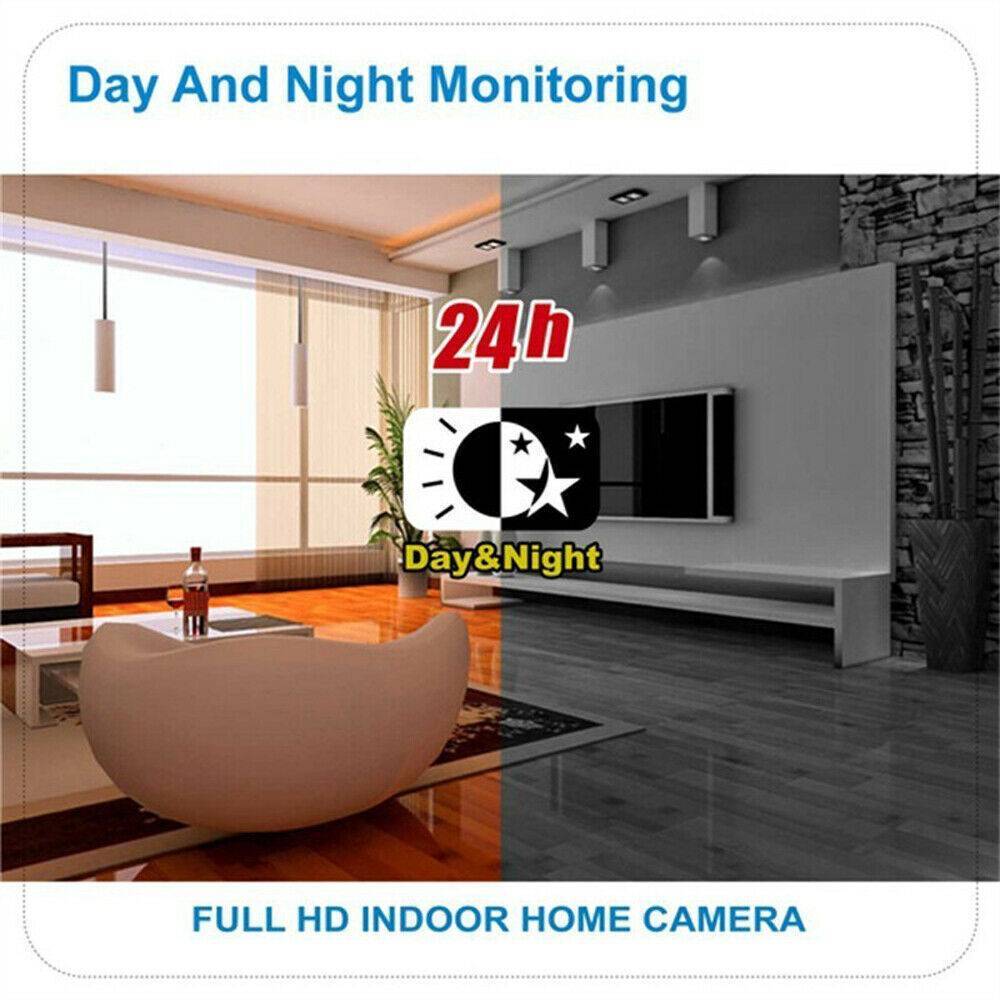 IR Light Bulb Camera 1080P HD Wireless Wifi Smart Home Security Camera